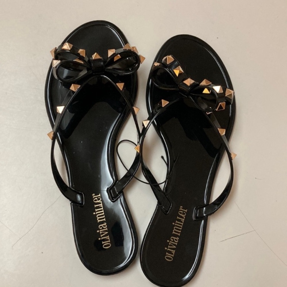Studded Flip Flops